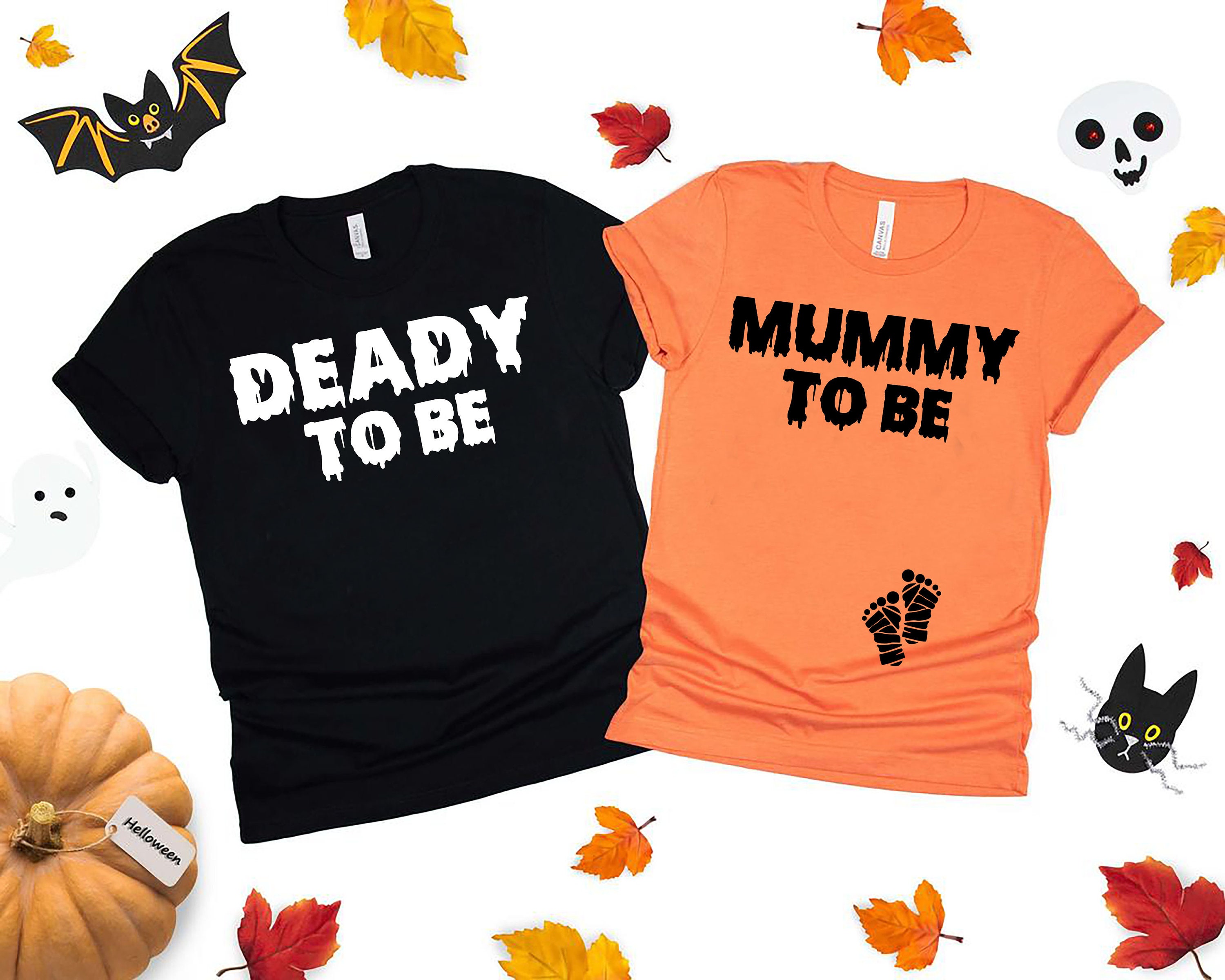 Halloween Pregnancy Announcement Halloween Gender Reveal Etsy UK