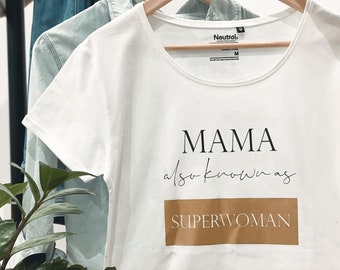 T-Shirt Mama · T-Shirt Mom · momlife · Mutter · Mama Shirt · Mama Geschenk · Geschenk für Mama · Muttertagsgeschenk · Muttertag