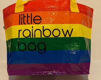 Little Rainbow Bag IKEA Tote Bag Etsy