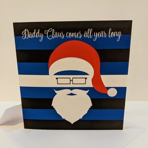 Papa Claus Carte de Noël LGBTQ