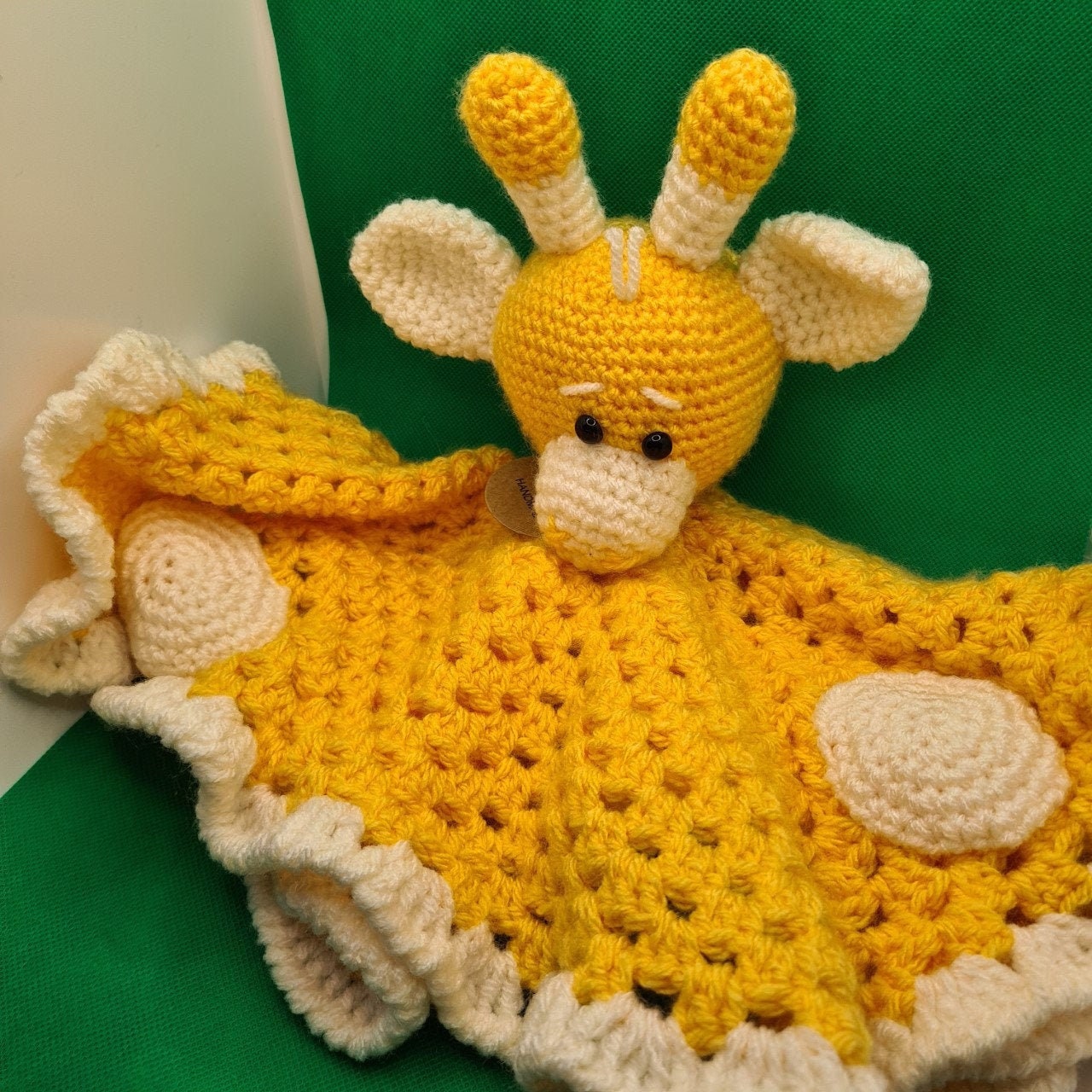 Crochet Giraffe Mini Blanket Etsy
