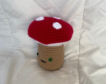 Crochet Mushroom, Handmade Toy, Crochet Animal, Amigurumi Animal, Amigurumi Mushroom, Handcrafted Crochet, Stuffed Mushroom, Stuffed Animal