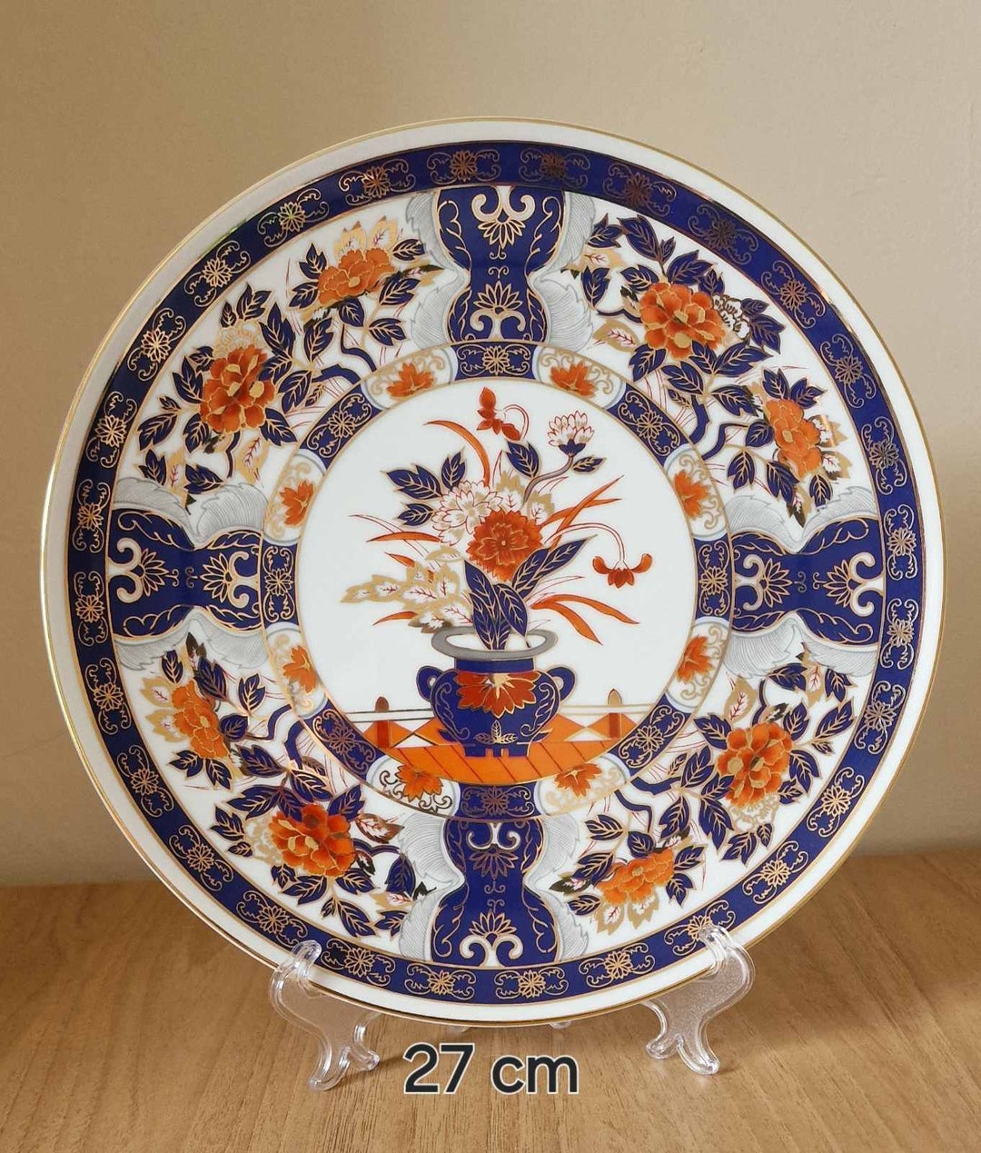 Flower Garden by Heygill 10.5” Japan Plate - Etsy