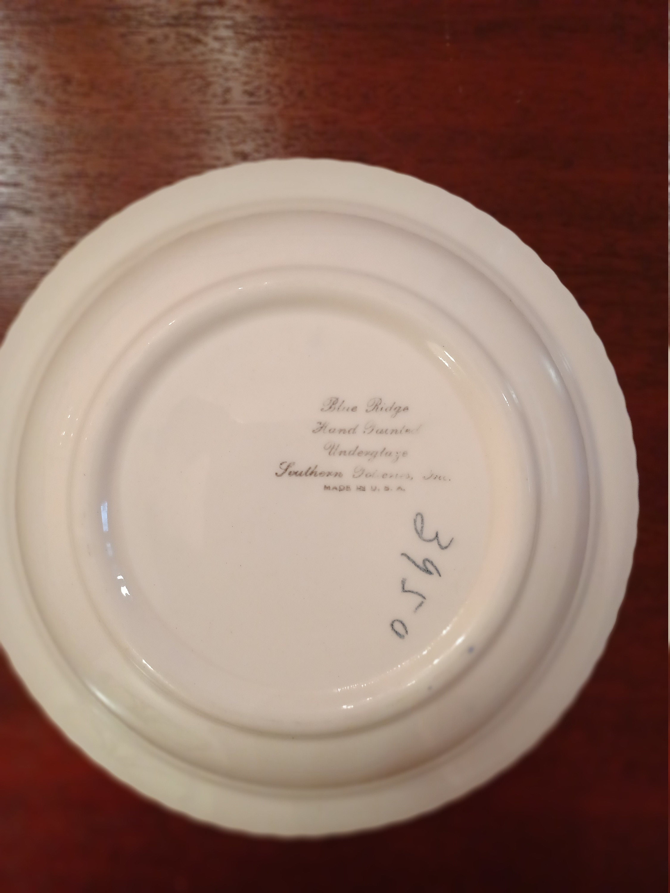 Blue Ridge Serving Bowl Etsy