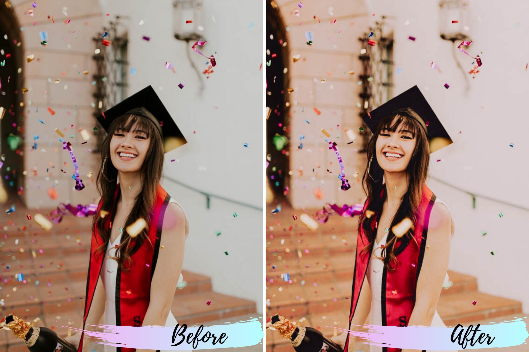 Graduation Lightroom Preset For Mobile Desktop High School Etsy
