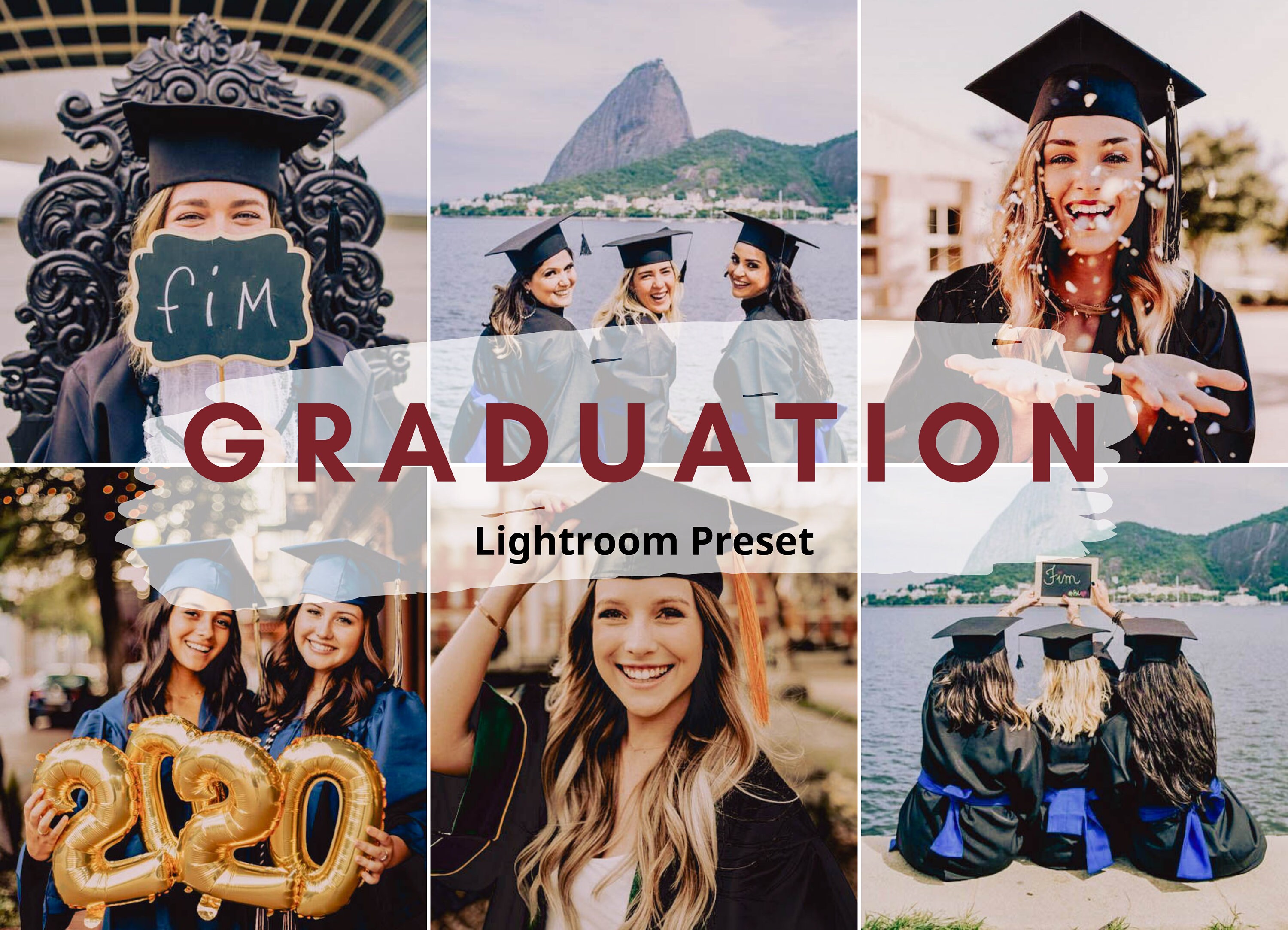 Graduation Lightroom Preset For Mobile Desktop High School Etsy