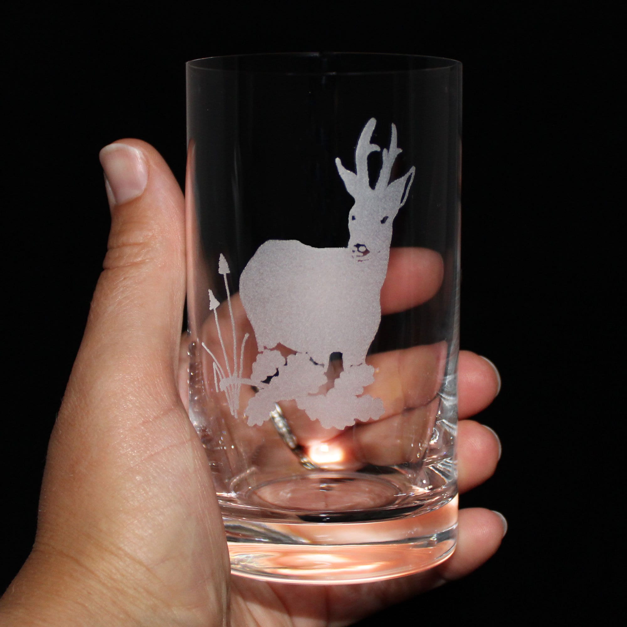 Personalisierte Trinkgläser Mit Gravur – 330 Ml, 6 Stück, Mit 2-zeiliger Lasergravur, Spülmaschinenfest Für Hochzeiten & Events