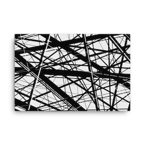 Guitar God Legends Black and White Canvas