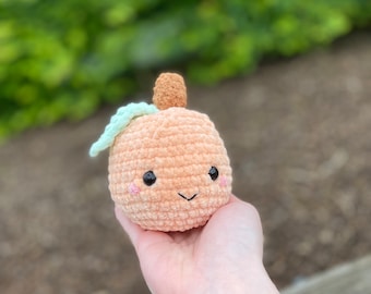 Crochet peach