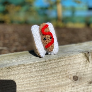 Crochet Hot Dog