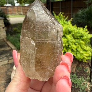 Rare Record Keeper Smoky Lemurian, new, high quality, 2.75”, crystal healing, gift