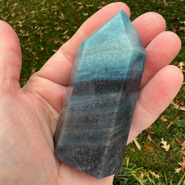 Trolleite tower beautifully carved, new, crystal healing, high vibration crystals, gifts, altar