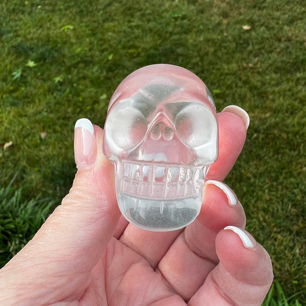 Quartz Crystal Skull perfectly carved, gifts, healing crystals, high vibration crystals