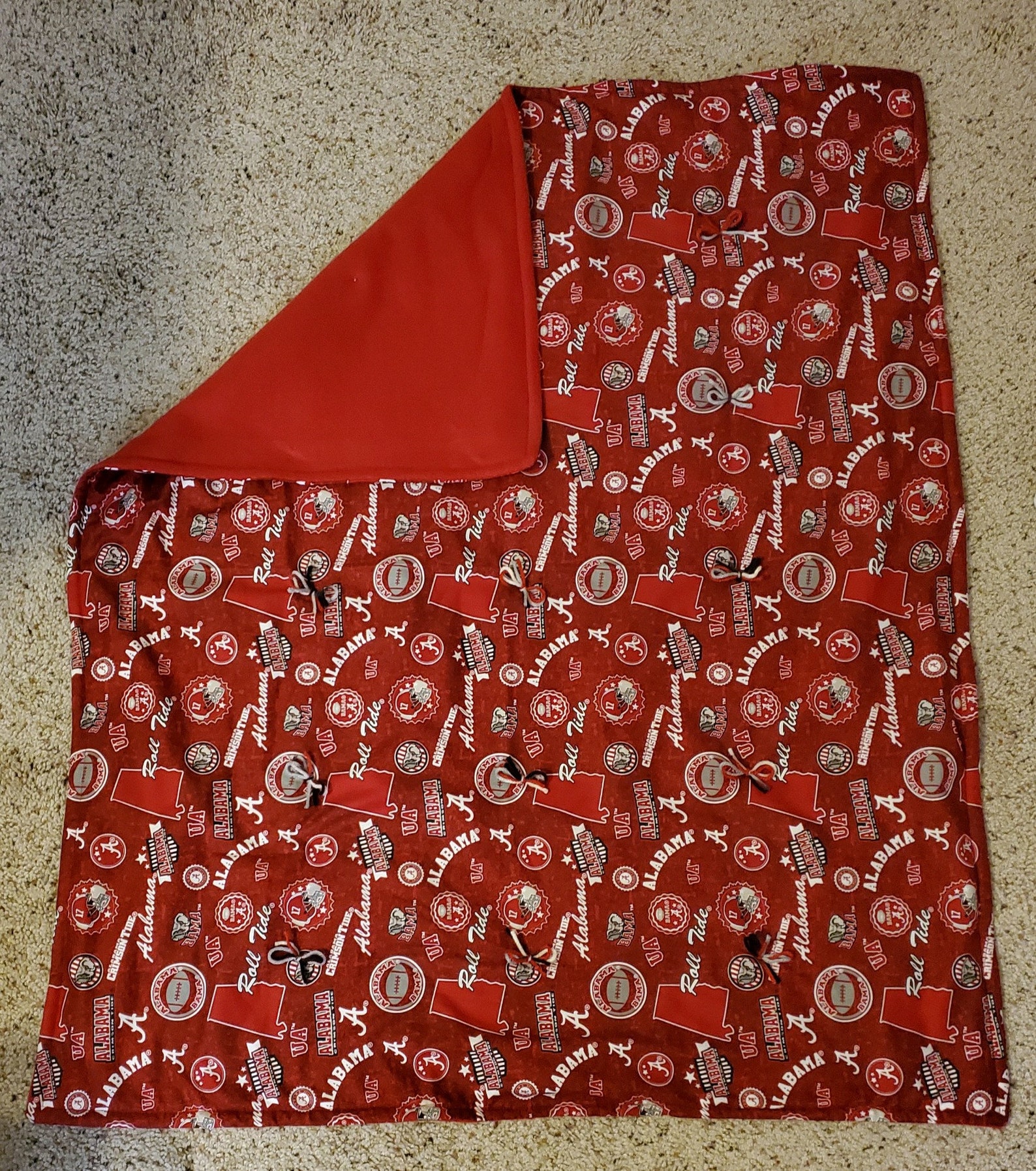 Alabama Crib Blanket Etsy