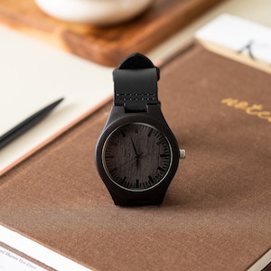 Wood Watch, Wooden Watch, Mens Watch, Groomsmen Watch, Personalized Watch, Engraved Watch, Engraved Wooden Watch, Personalized Wood Watch image 3