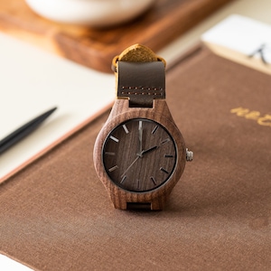 Wood Watch I Engraved Watch I Personalized Watch I Groomsmen Watch I Mens Watch I Watch for Men  I Gift for Men I Gift for Boyfriend
