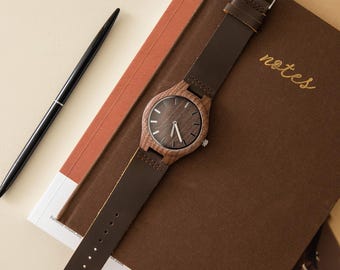 Personalized Wooden Watch, Personalized Watch, Engraved Watch, Engraved Wood Watch, Mens Wood Watch, Gifts for Him, Gifts for Husband
