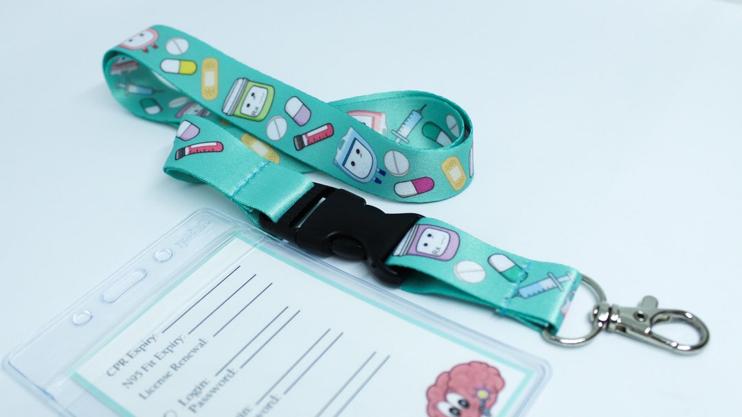 Medical Lanyard Nursing Lanyard - Medical Themed Lanyards for Nurses ...