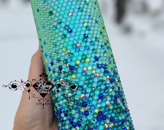 SS20 Two Color Ombre Straight Honeycomb Tumbler Pattern