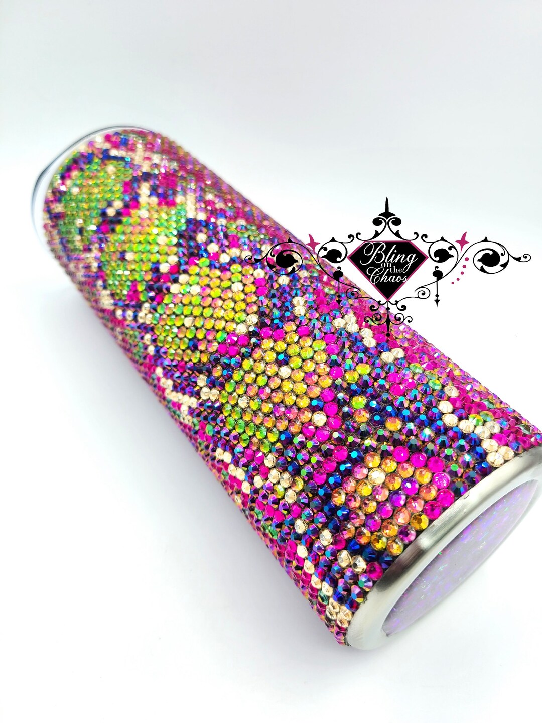 Jewel Python Honeycomb Python Jewel Tone Tumbler Pattern - Etsy