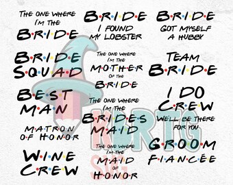 Free Free Friends Bachelorette Svg 844 SVG PNG EPS DXF File
