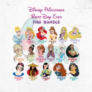 Princess Best Day Ever Png, Best Summer Ever PNG Bundle, Hello Sunshine, Magical Castle Png, Magical Vacation Day Png