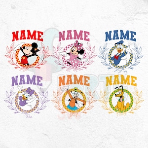 Custom Mickey And Friends Characters Png, Walt Magical World Castle Png, Magic Kingdom Png, Mickey Magical Castle Png, Family Vacation Png