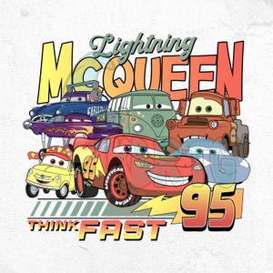 I am Speed Png, Lightning Png, Retro Png, Cars Png, Think Fast Png, Car Lightning McQueen, Think Fast Cars Png, Retro Car Png, Think Fast 95