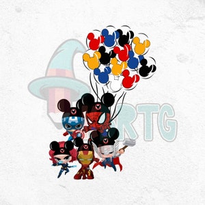 Marvel Balloons Png, Spider Man, Przyjaciel, Baby Yoda Przyjaciel PNG, Gwiezdne Wojny z Magicznym Zamkiem, Przyjaciel Mysz, Groot