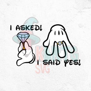 Mickey Minnie I Said Yes Wedding Png, Bride Groom Mickey Minnie, I Said Yes Png, Just Married Mickey Minnie Png Couple Matching Design
