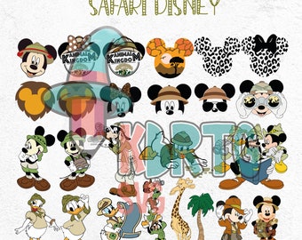 Safari Best Day Ever PNG Bundle, Wild, Safari Png Bundle, Mouse Safari, Animal, Kingdom Png, Hakuna, Lets Get Wild, Wild Child