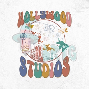 Hollywood Studios Png, Wakacje rodzinne Png, Magical Kingdom Png, Retro Family Trip Png, Mysz i przyjaciele, Tryb wakacyjny, Png do sublimacji