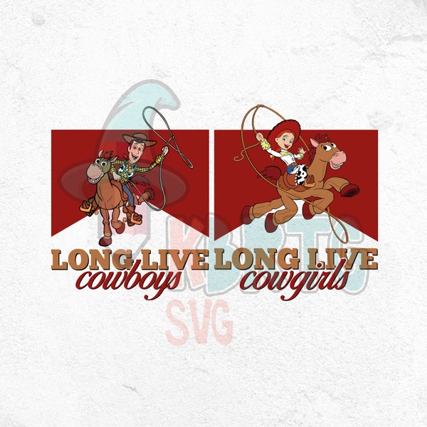 Long Live Cowboys Toy Story Png, Cowboys Woody Png, Cowgirls Jessie Png, Buzz Lightyear Png, Family Vacation Png, Family Trip Png