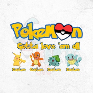 Poke Names Benutzerdefinierte Png Bundle, Pokeball Png, Poke Name, Benutzerdefinierte Familie Geburtstag Junge Png, Kleinkind Geburtstag Png, Benutzerdefinierte Familien Geburtstag