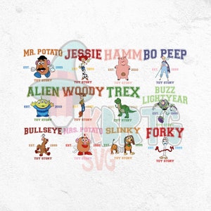 Toy Story Character PNG, Buzz Lightyear, Woody, Andy, Infinity, Beyond, Best Vacay Magical Kingdom, Rexx, Got a Friend PNG
