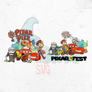 Pixa Pier Fest, Toy Story Png, Potwory i Spółka, Auta Zygzak McQueen, Inside Out Png, Up Carl Ellie Rodzinna Wycieczka Png, Elementy Rodzinne Wakacje