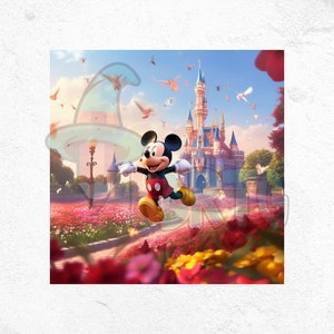 70° anniversario Mickey Minnie coppia Png abbinata Bundle, Il posto più felice sulla Terra Png, Vacanze in famiglia 2025, Festa del castello magico