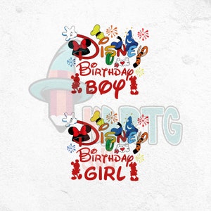 Pacchetto PNG di compleanno Topolino Minnie Ragazzo Ragazza Castello magico, Compleanno del topo, Il posto più felice sulla Terra, Il compleanno più felice Png