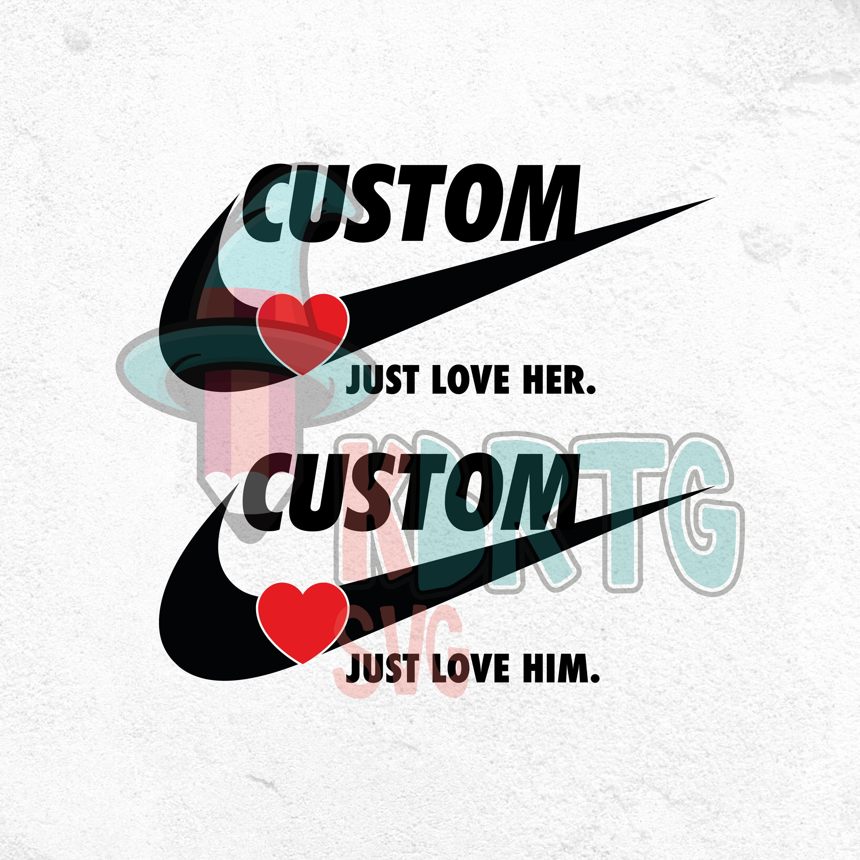 Nike Valentines Swoosh SVG, Nike Heart Valentine SVG, Gift For Valentine's  Day, PNG, DXF, EPS, Cut Files for Cricut and Silhouette