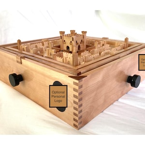 Wooden Labyrinth Game