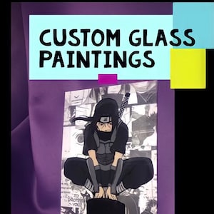 Custom glass paintings