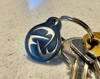 Microvision MVIS Stainless Steel Keychain