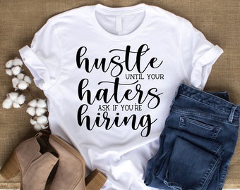 hustle like russell t shirt