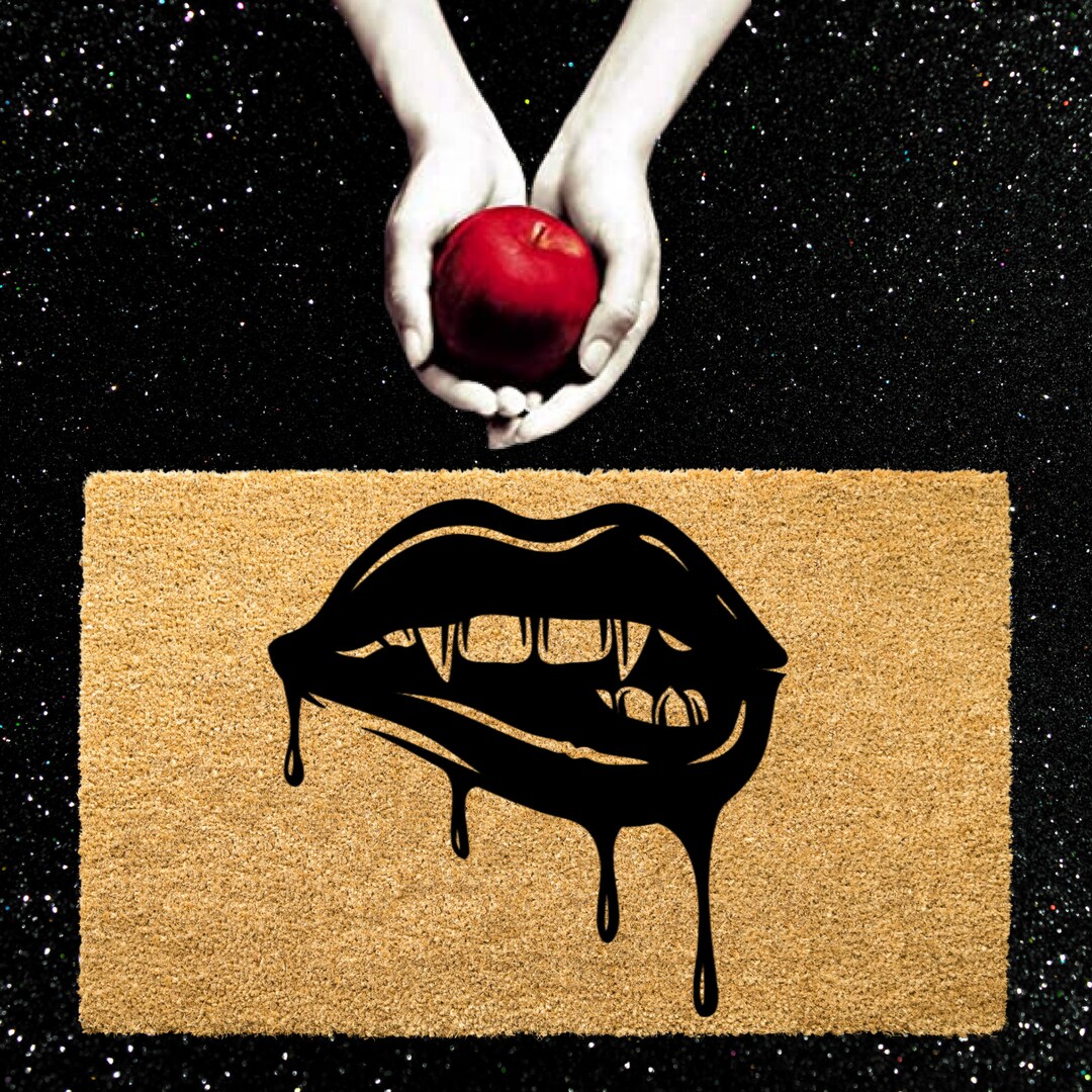 Vampire's Kiss Mat Etsy