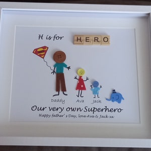 Details about   Personalisiert Hero Step Papa Geschenke Aufdruck Superheld Geburtstag Väter Tag 