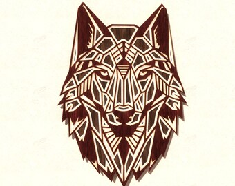 Download Wolf Mandala Etsy