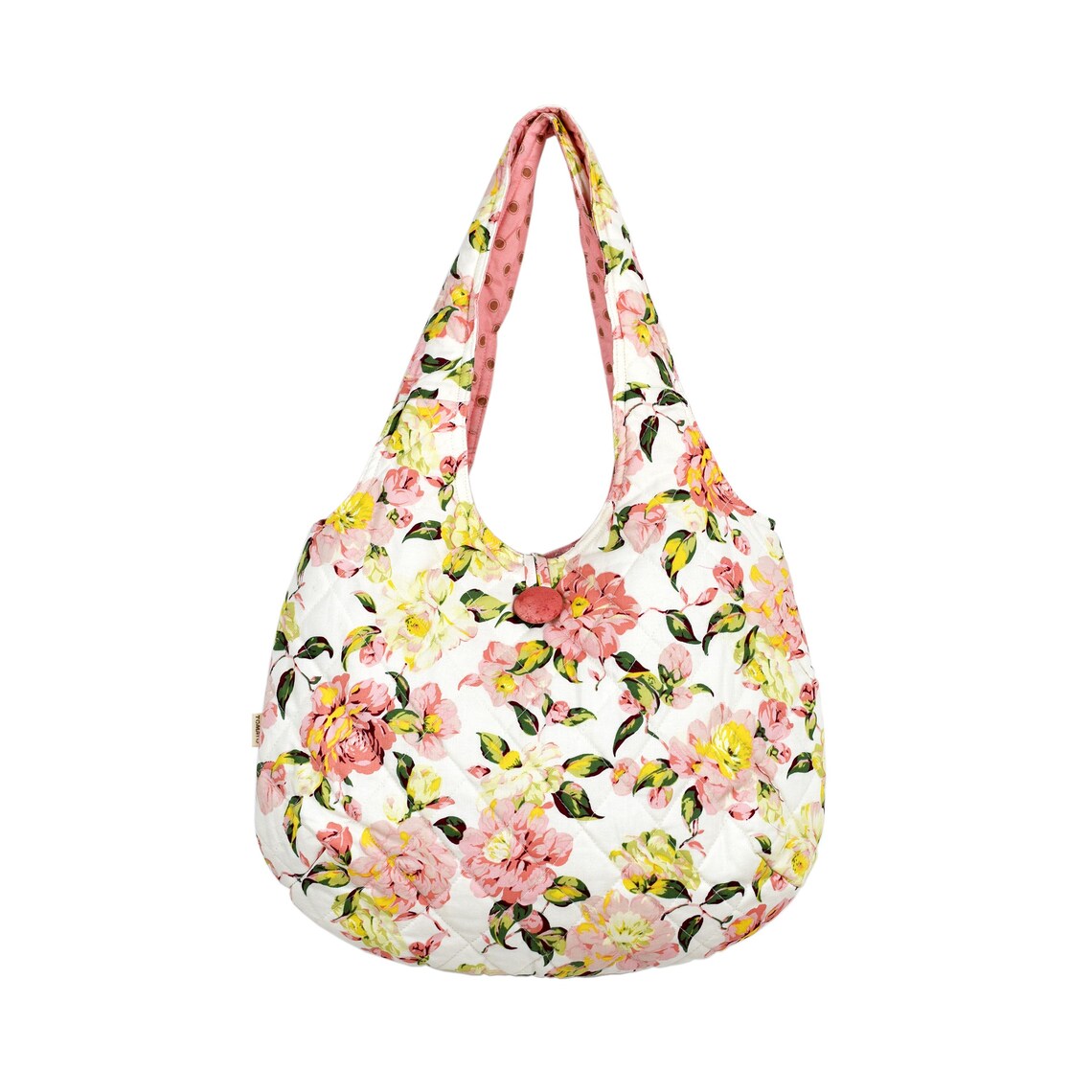 Tufted grandma bag Handbag Cotton lined tote bag cotton Etsy