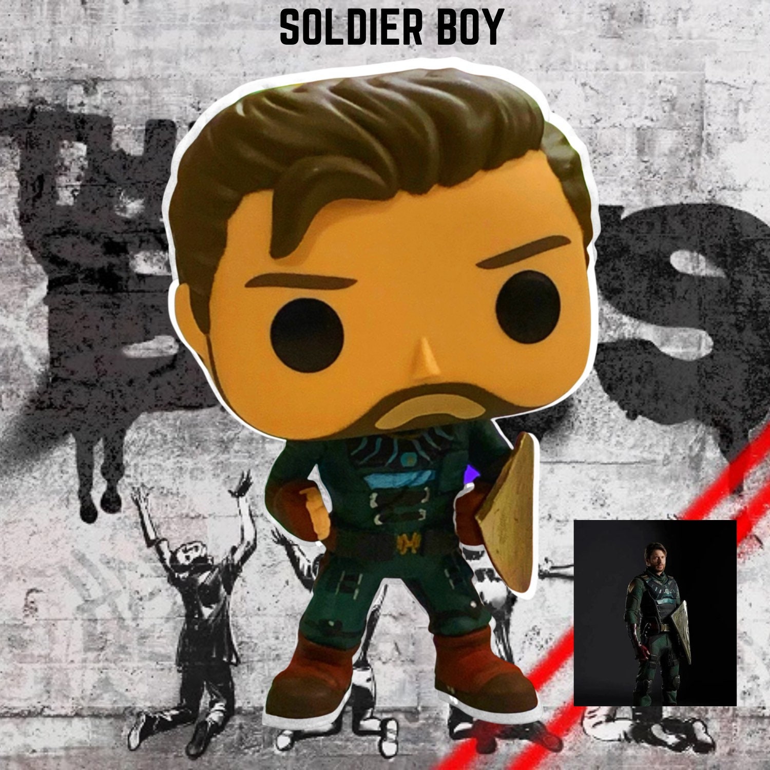 Soldier Boy Custom Funko Pop Etsy Canada