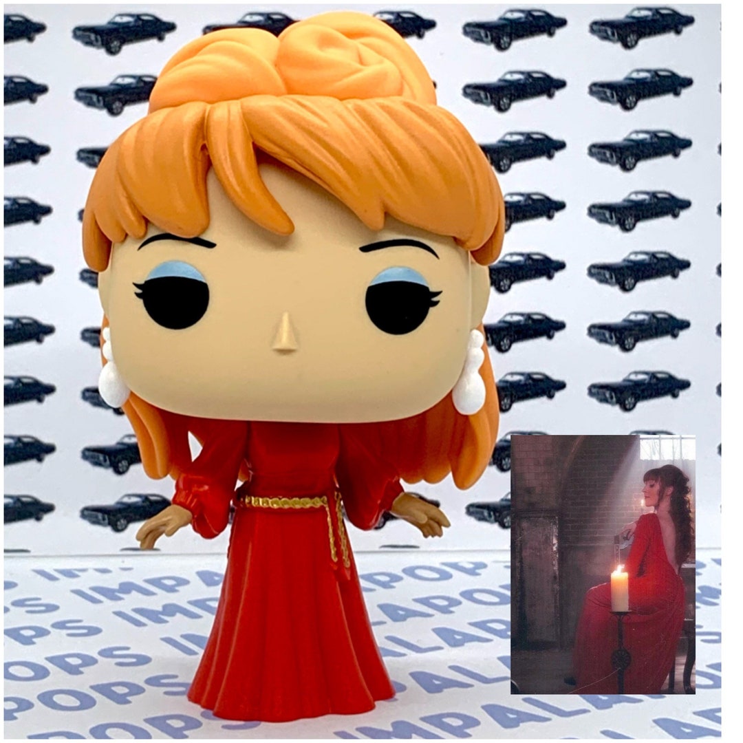 Rowena Custom Funko Pop Red and Gold Dress Etsy
