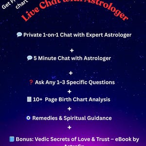 Chat en vivo de 5 minutos con un astrólogo: consulta cualquier duda / Astrología védica por AstroSp